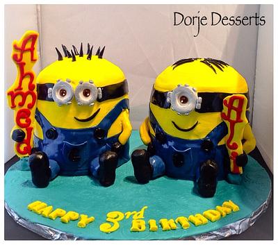 Minions  - Cake by Dorje Desserts