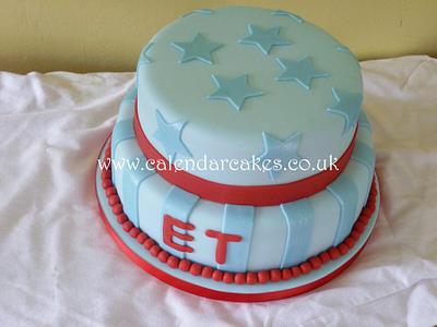 Stars and stripes - Cake by Jackie