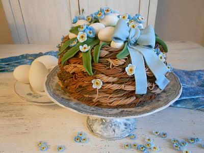 Pasqua country chic - Cake by Orietta Basso