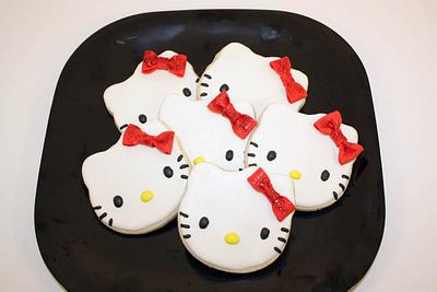 Hello Kitty Cookies - Cake by Prima Cakes and Cookies - Jennifer