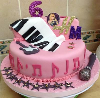 Hannah Montana 6th Birthday Cake - Cake by MariaStubbs