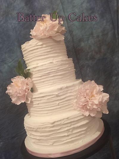 rustic wedding cake - Cake by Batter Up Cakes
