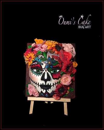 Dia de los muertos  - Cake by Cécile Fahs