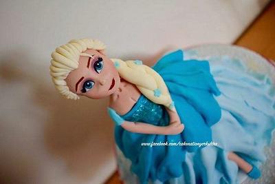 Frozen Elsa doll cake  - Cake by Cake Nation