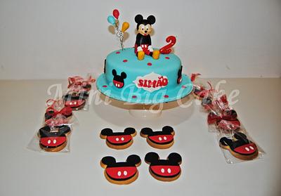 Mickey Cake  - Cake by Minibigcake