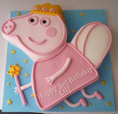 Peppa Pig - Cake by Sharon Todd