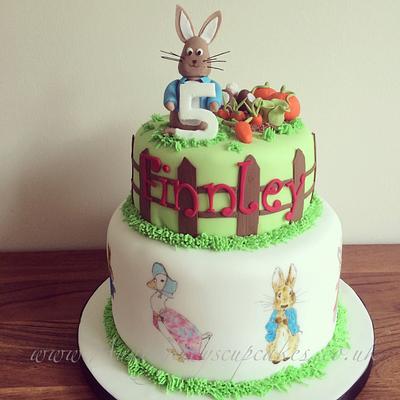 Peter Rabbit Cake - Cake by Gill Earle
