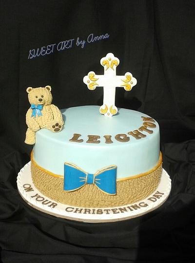 Christening cake - Cake by SWEET ART Anna Rodrigues