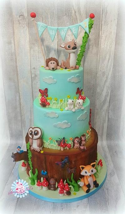 Animal woods cake - Cake by Sam & Nel's Taarten