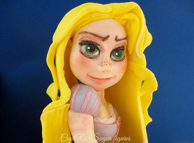 Rapunzel  Sugar figure - Cake by M Sugar Doll