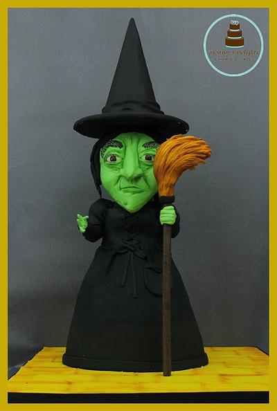 Wicked Witch of the West CPC Oz Collaboration - Cake by Anshalica Miles -Destiny's Delights Custom Cakes