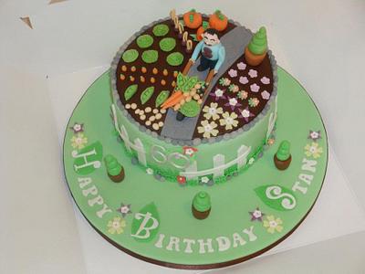 Gardener's Birthday Cake - Cake by Busy Lizzies Cupcakes
