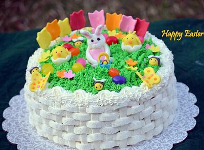 Easter cake - Cake by Divya iyer