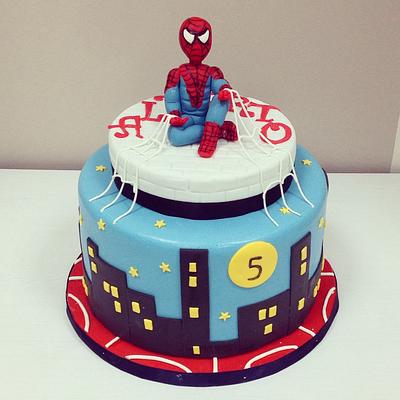 Spiderman cake - Cake by Naike Lanza