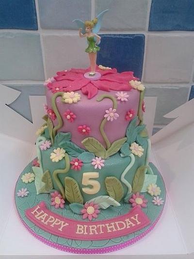 tinkerbell cake - Cake by lucysyummycakes