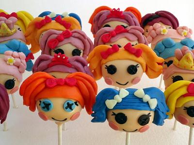 Lalaloopsy Cake Pops - Cake by Claire