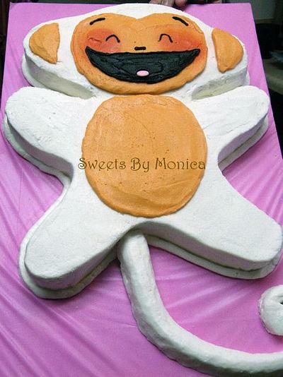 HoHo - Ni Hao Kai Lan Birthday Monkey - Cake by Sweets By Monica