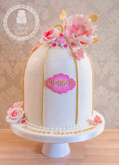 Princess Georgeanna's Dedication Cake - Cake by CakesAtRachels