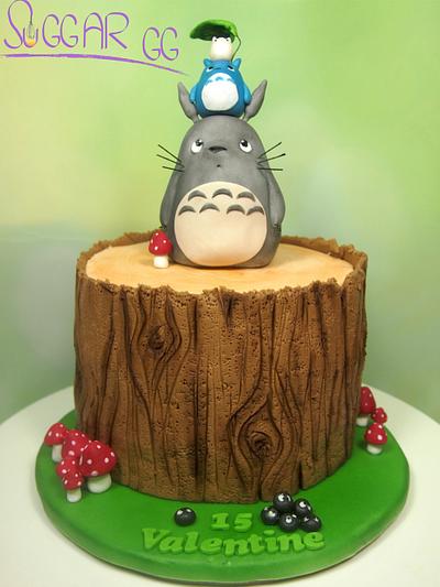 Totoro Cake - Cake by suGGar GG