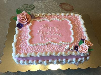 Pretty in Pink - Cake by Julia 