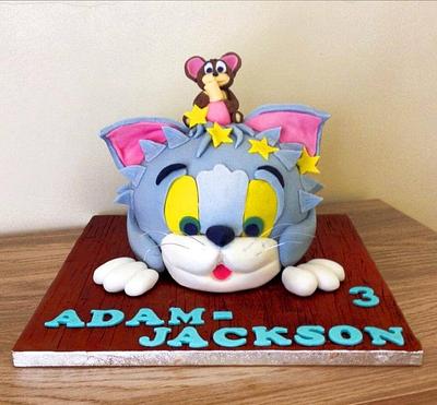Tom & Jerry cake - Cake by Louise Dickey