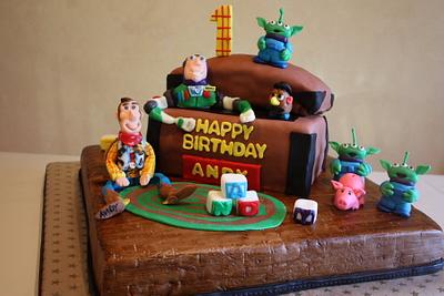 Toy Story 1st Birthday Cake - Cake by Pam and Nina's Crafty Cakes