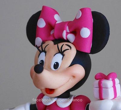 Minnie Mouse for Alice - Cake by Bolo em Branco [by Margarida Duarte]