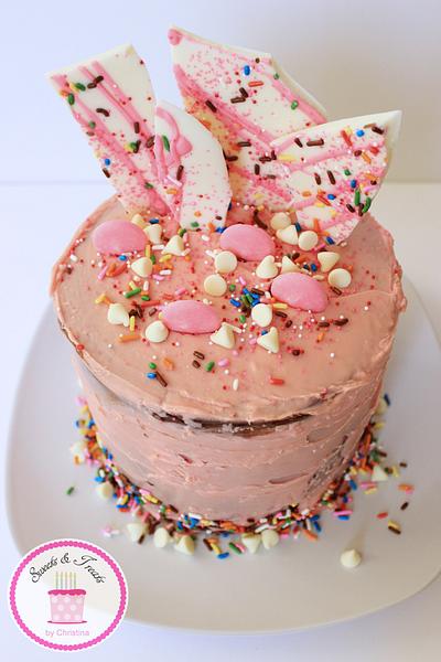 Ganache and Sprinkles - Cake by Sweets and Treats by Christina