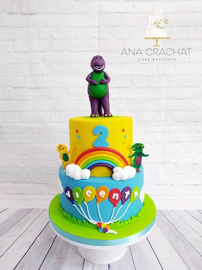 Barney and Friends Cake - Cake by Ana Crachat Cake Designer 
