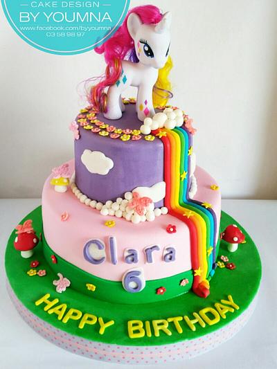 My little pony  - Cake by Cake design by youmna 