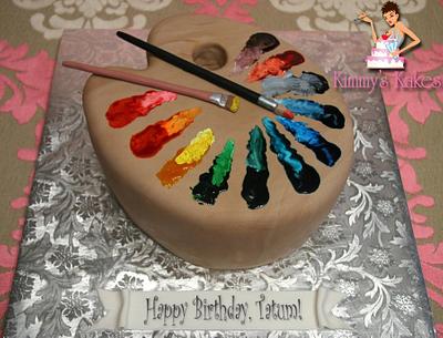 The Artist - Cake by Kimmy's Kakes