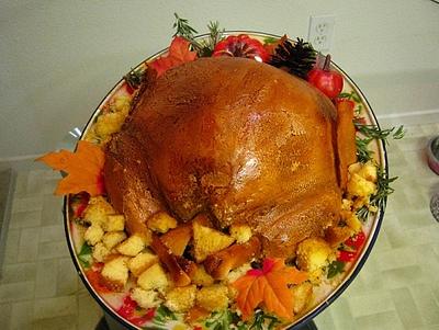 Thanksgiving Turkey - Cake by Cakeicer (Shirley)
