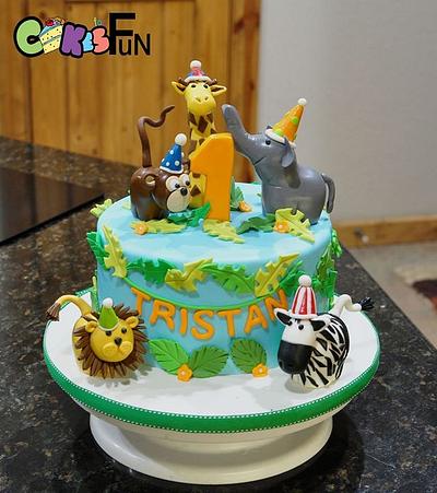 Jungle cake - Cake by Cakes For Fun