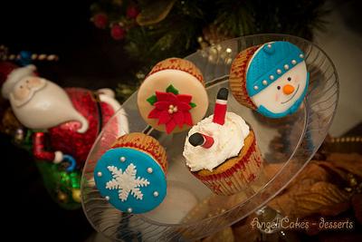 Christmas - CupCake  - Cake by Angelica Galindo