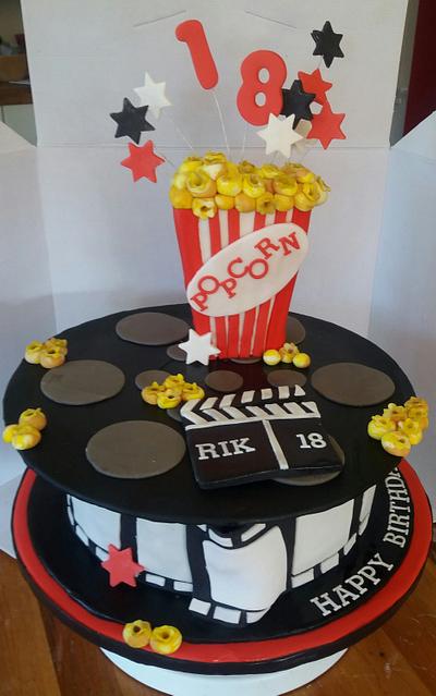 Going to the movies  - Cake by wba cakes 