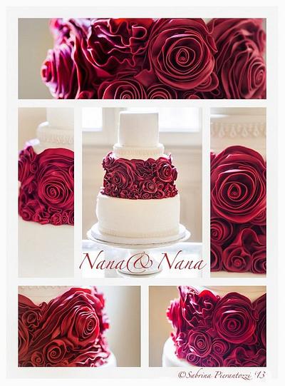 Red Passion Haute Couture  - Cake by NanaeNanaCakes