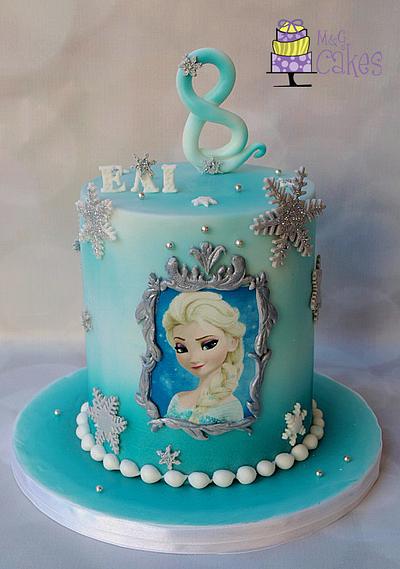 Frozen frame! - Cake by M&G Cakes