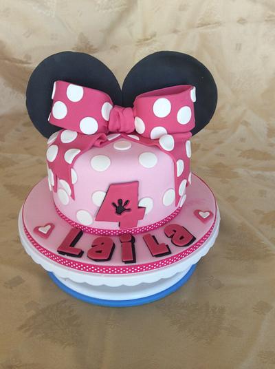 Minnie Mouse birthday cake - Cake by e8tcake