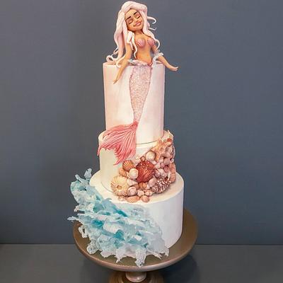 Pink Mermaid - Cake by Deniz Ergün