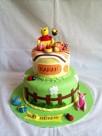 1st birthday with Pooh - Cake by Expressions