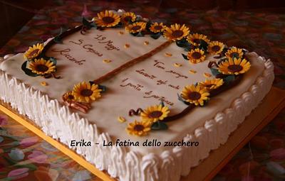 Sunflowers  - Cake by Erika Festa