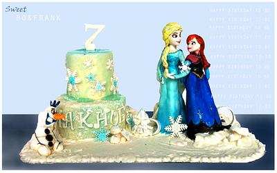 Frozen Birthday Cake - Cake by sweetBO&FRANK