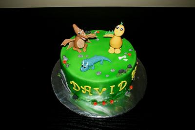 Dinosaurs - Cake by Rozy