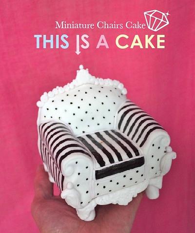 Miniature Chair Cake - Cake by megumi suzuki