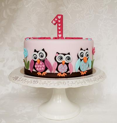Owl cake - Cake by Kateřina Lončáková