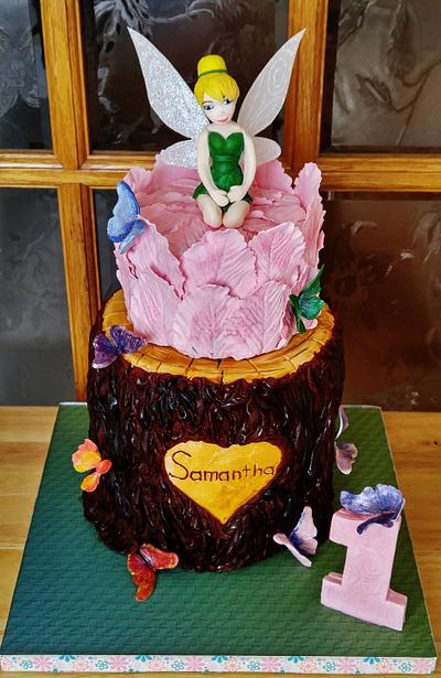 Tinkerbell Fairy Princess Samantha 1ST. BIRTHDAY  - Cake by Enza - Sweet-E