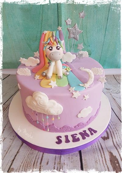 Over the rainbow unicorn cake - Cake by Sweet cakes by Masha