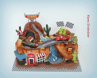 Cars - Cake by Karen Dodenbier