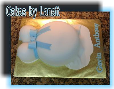 Baby Bump Cake - Cake by Lanett