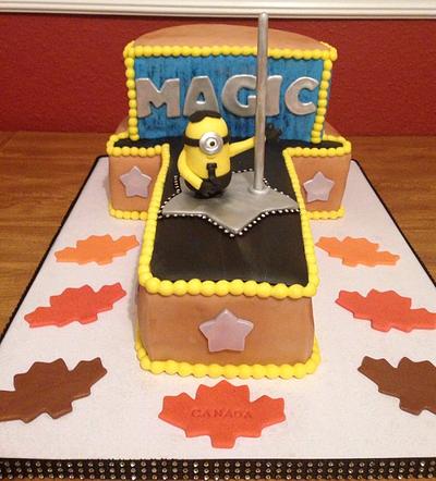 Magic Mike Minion - Cake by Jennifer Duran 